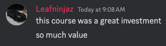 Moon Dev testimonial 95